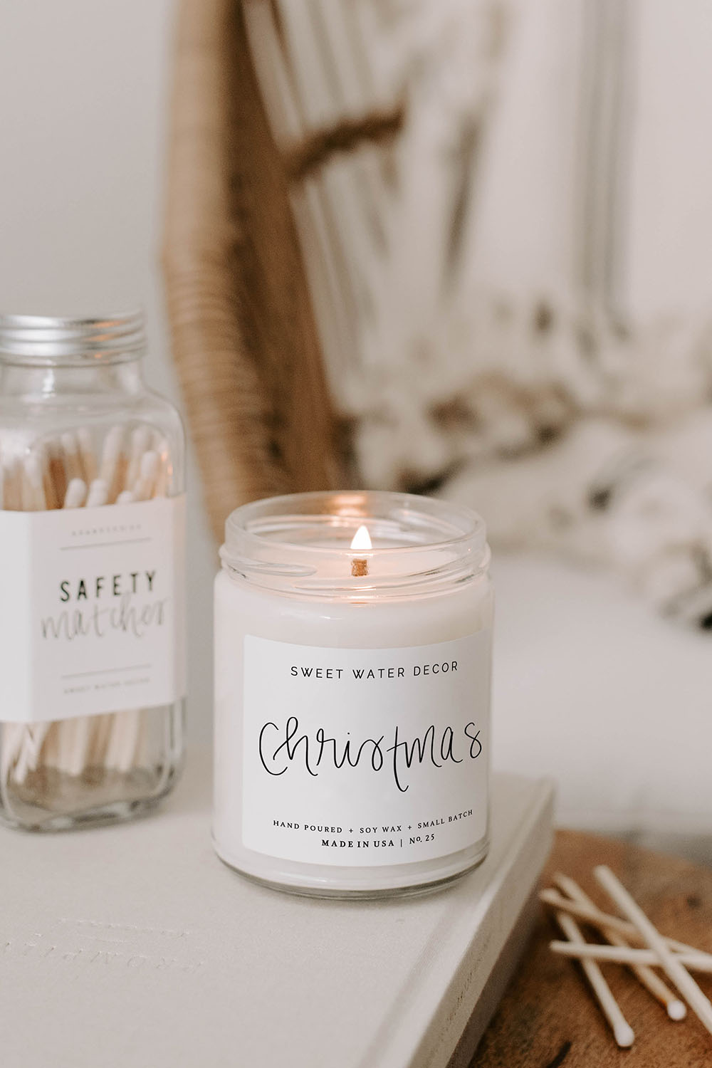 scented christmas candles